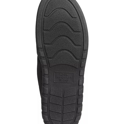 Men'S Nylon Puffer Clog with Microplush Lining Indoor-Outdoor Sole Slipper