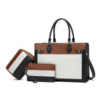 Beige-brown-black