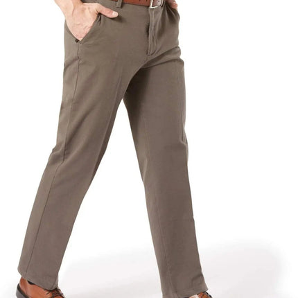 Men'S Classic Fit Workday Khaki Smart 360 FLEX Pants (Standard and Big & Tall)