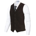 5X-Large / 48 - Brown Herringbone
