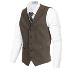 X-Large / 11 - Khaki Herringbone
