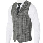 Small / 104 - Gray Plaid