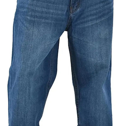 Men'S Baggy Hip Hop Denim Jeans Loose Fit Vintage Skateboard Skater Dance Pants
