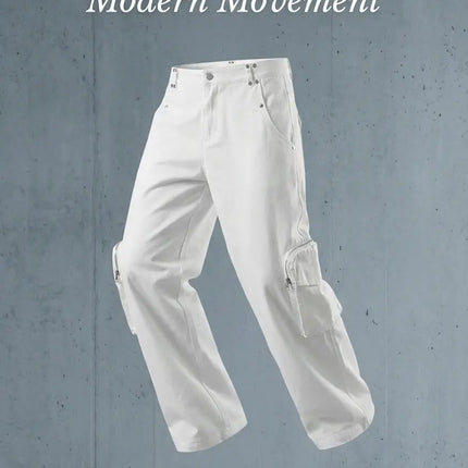 Men's Wide Leg Cargo Pants Akendy