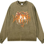 Wax Dyed Gray Green / S
