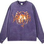 Wax Dyed Dark Purple / S