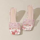 Pink Floral / 36